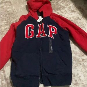 BRAND NEW GAP JACKET WITH HOODIE